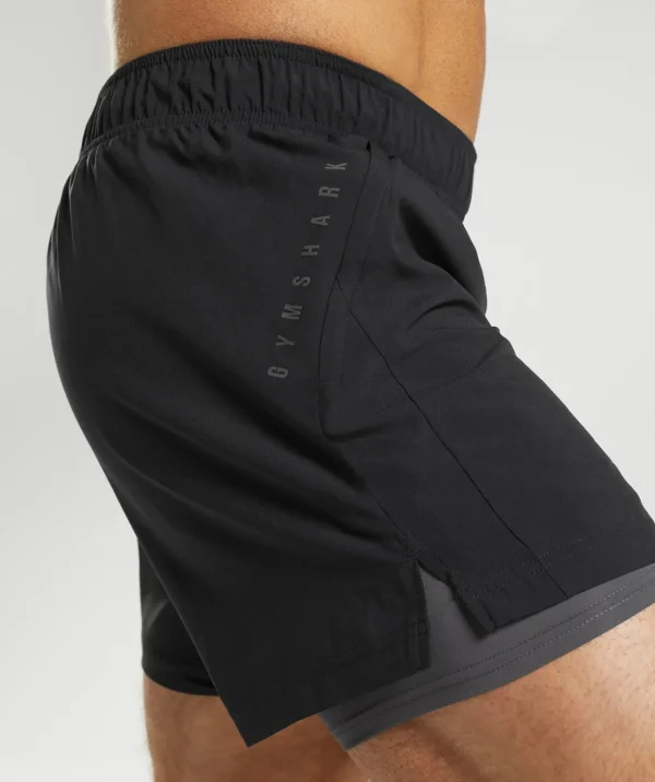 Sport 5" 2 In 1 Shorts