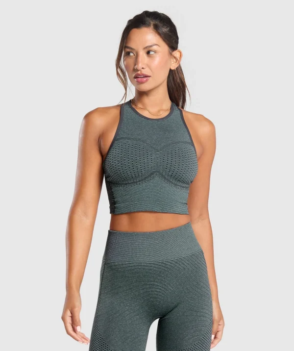 Sport Seamless Cropped Tank