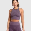 Sport Seamless Cropped Tank