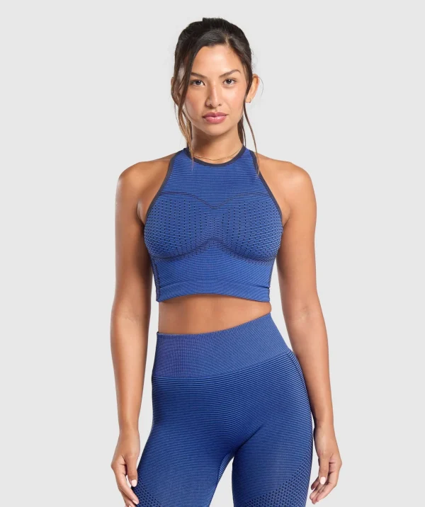 Sport Seamless Cropped Tank