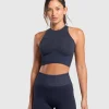 Sport Seamless Cropped Tank