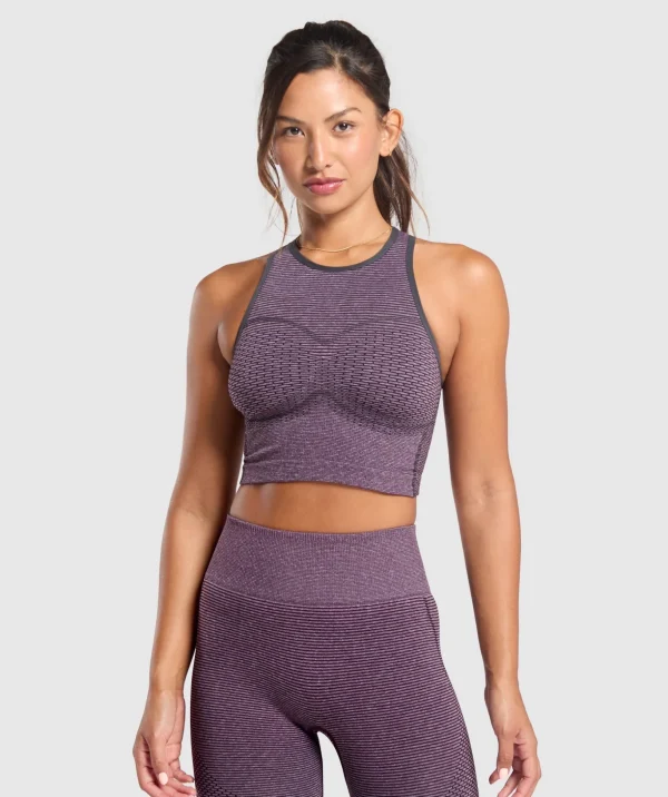 Sport Seamless Cropped Tank