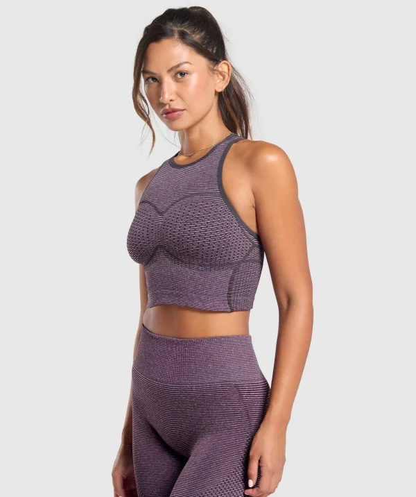 Sport Seamless Cropped Tank