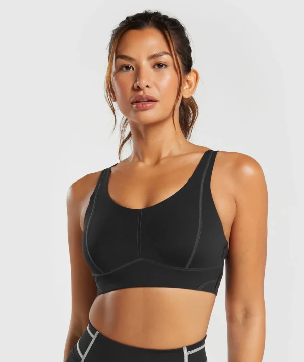 Stitch Feature Sports Bra