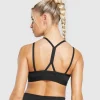 Strap Feature Sports Bra