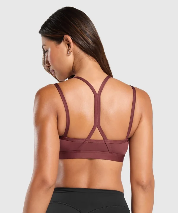 Strap Feature Sports Bra