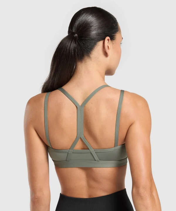 Strap Feature Sports Bra