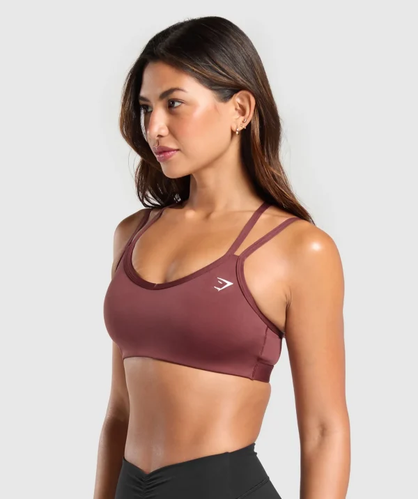 Strap Feature Sports Bra