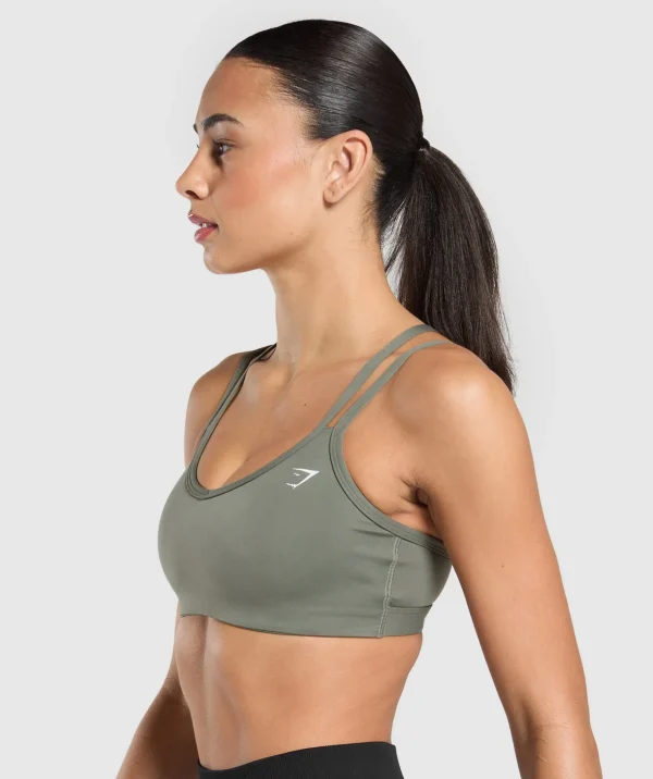 Strap Feature Sports Bra