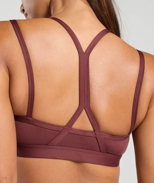 Strap Feature Sports Bra