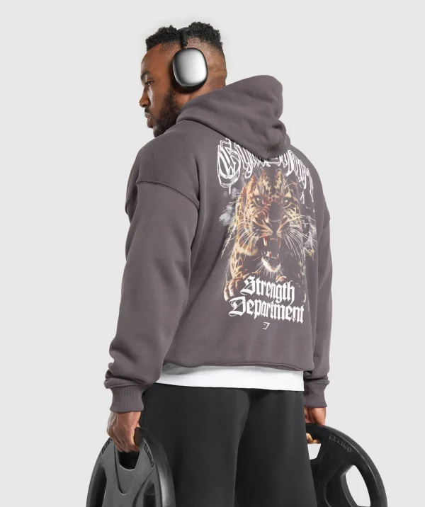 Strength Department Animal Oversized Hoodie