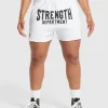 Strength Department Graphic Shorts