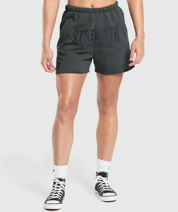 Strength Department Graphic Shorts