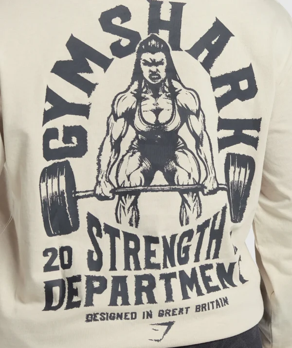 Strength Department Graphic LS Top