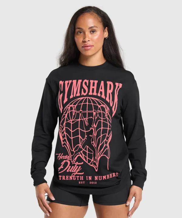 Strength In Numbers Long Sleeve Top