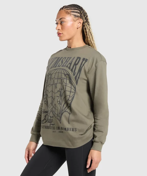 Strength In Numbers Long Sleeve Top