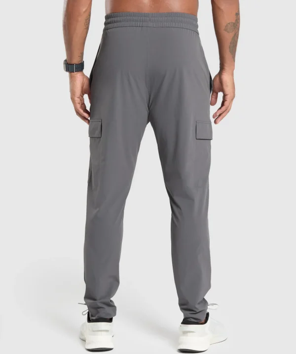 Stretch Woven Cargo Pants