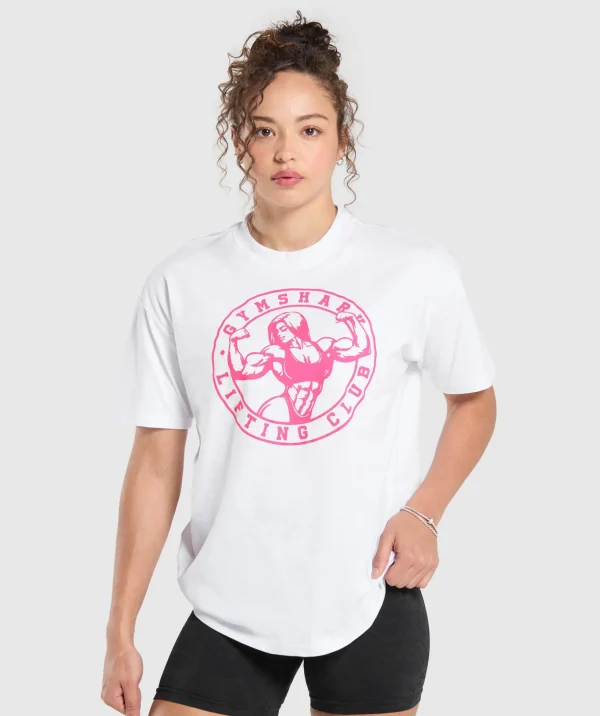 Strong Girl Lifting Club Graphic T-Shirt