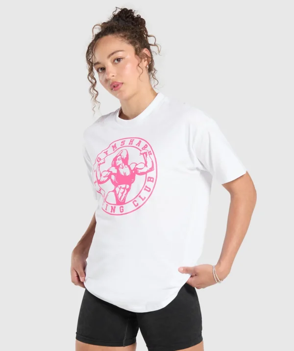 Strong Girl Lifting Club Graphic T-Shirt