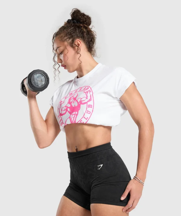 Strong Girl Lifting Club Graphic T-Shirt