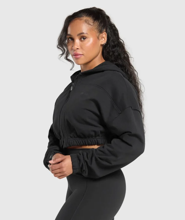 Superset Crop Zip Hoodie