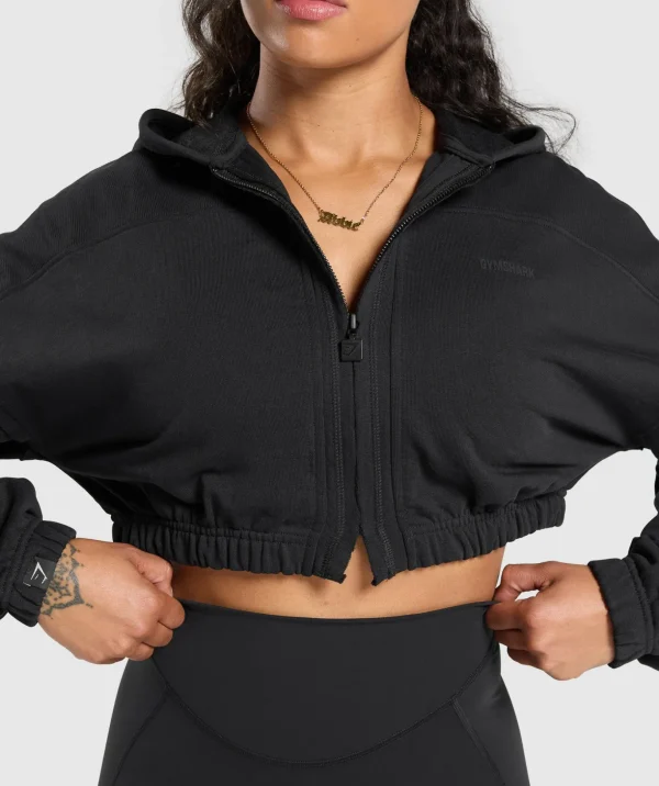 Superset Crop Zip Hoodie