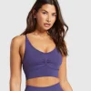 Sweat Seamless Cross Back Sports Bra