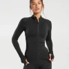 Sweat Seamless Zip Up Jacket