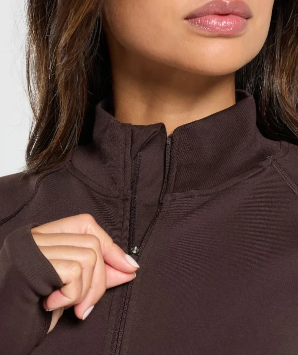 Sweat Seamless Zip Up Jacket