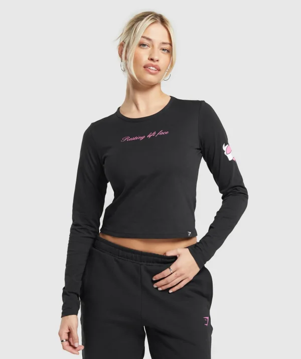 Tattoo Midi Long Sleeve T-Shirt