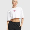 Tattoo Oversized Crop Top