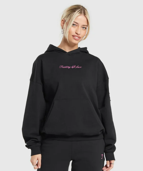 Tattoo Oversized Hoodie