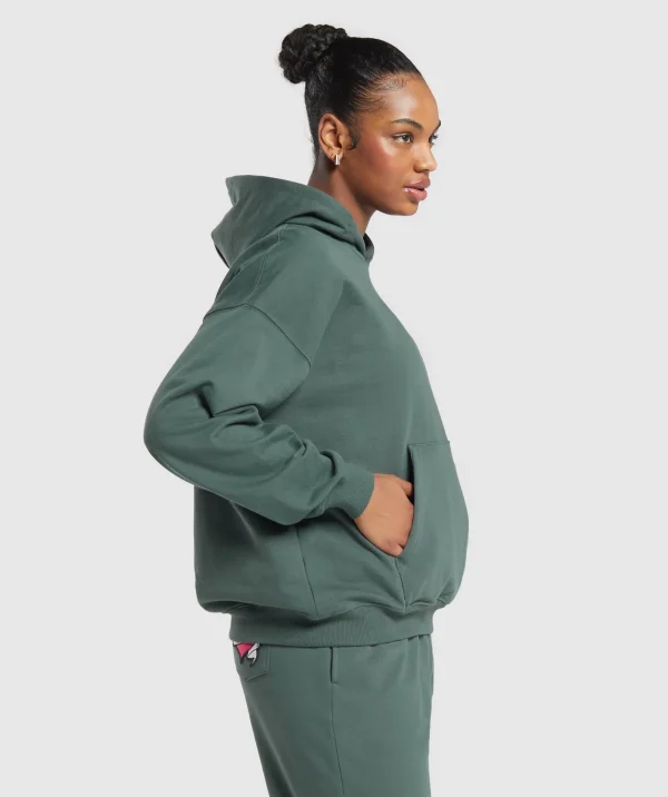 Tattoo Oversized Hoodie
