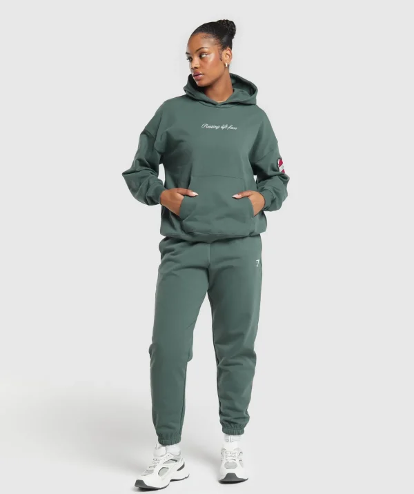 Tattoo Oversized Hoodie