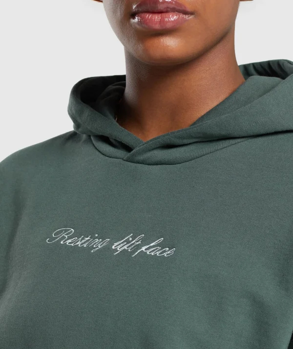 Tattoo Oversized Hoodie