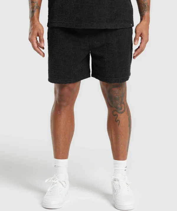 Towelling 7" Shorts