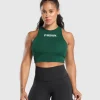 Training Department Graphic Cropped Tank