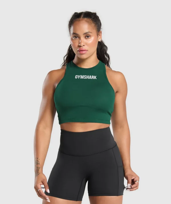 Training Department Graphic Cropped Tank