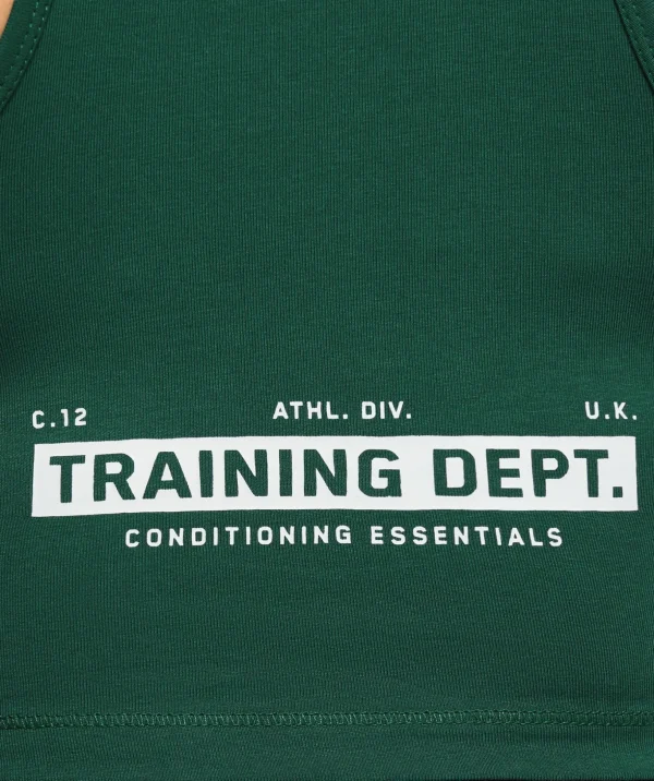 Training Department Graphic Cropped Tank