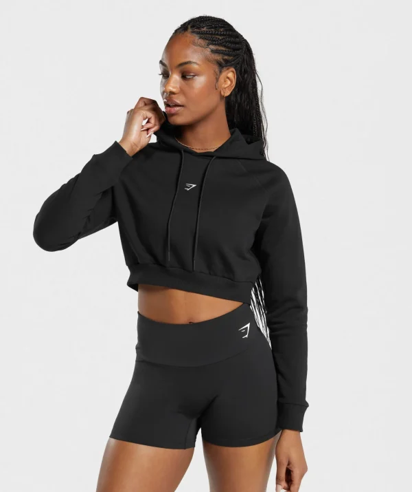 Training Fleece Cropped Hoodie