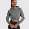 Training Fleece Cropped Hoodie