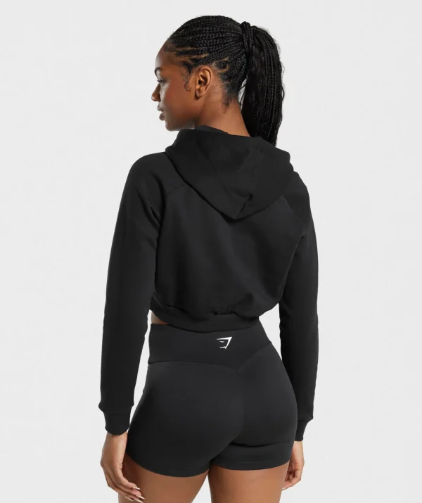 Training Fleece Cropped Hoodie