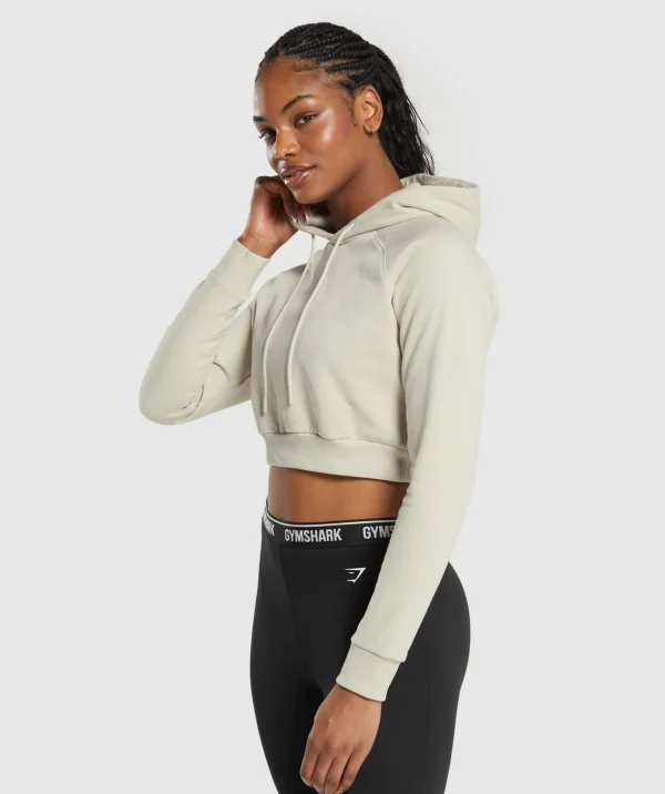 Training Fleece Cropped Hoodie