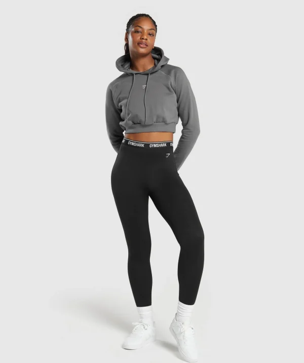 Training Fleece Cropped Hoodie