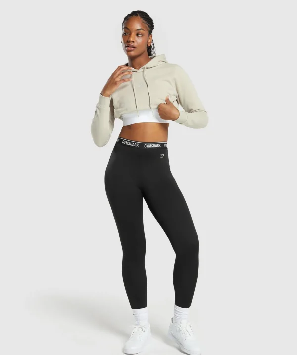 Training Fleece Cropped Hoodie