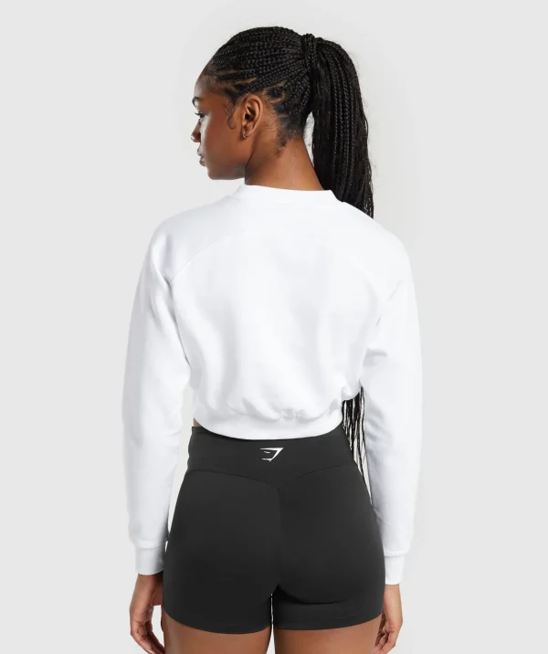 Training Fleece Cropped Sweatshirt