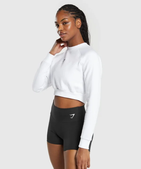 Training Fleece Cropped Sweatshirt