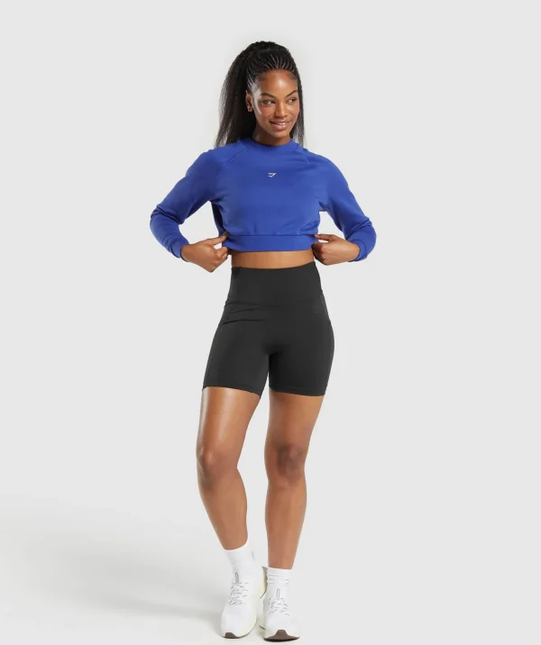 Training Fleece Cropped Sweatshirt