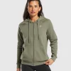 Training Fleece Zip Hoodie