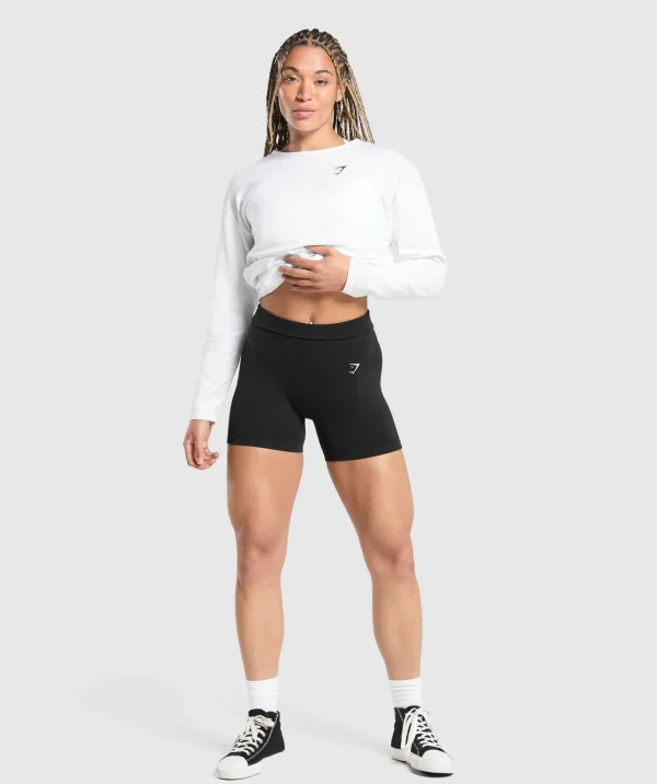 Training Oversized Cotton Long Sleeve Top